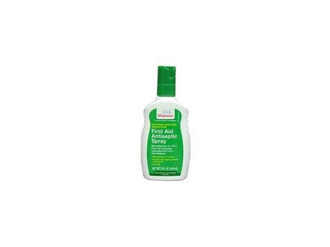 Walgreens First Aid Antiseptic Spray 5 Fl Oz Ingredients And Reviews