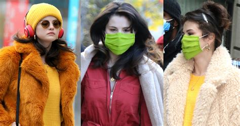 Selena Gomez Films Only Murders in the Building in Faux-Fur Coats