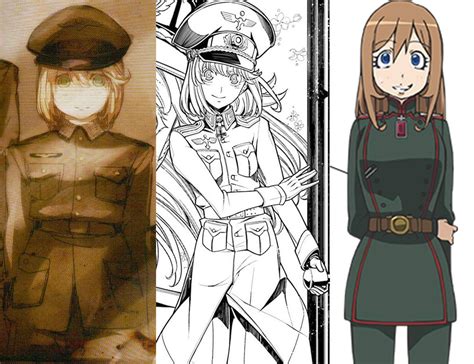 Viktoriya Ivanovna Serebryakov From Youjo Senki From Light Novel