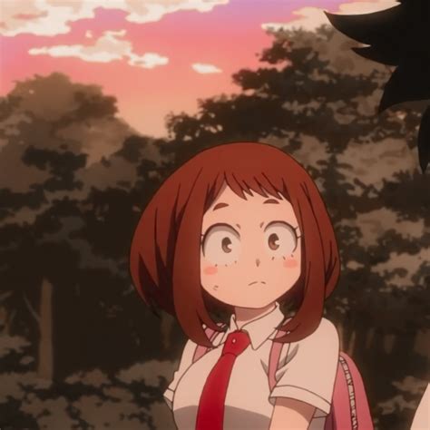 Anime Icons 彡 Izuku Midoriya and Ochaco Uraraka matching