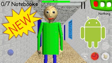 Official Android Gameplay Baldis Basics Classic Youtube
