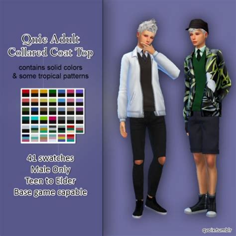 Pin By Nappily D On Sims4hood Collared Coat Collars Sims 4 Cc