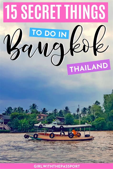 15 Unique And Fun Things To Do In Bangkok Bangkok Travel Guide