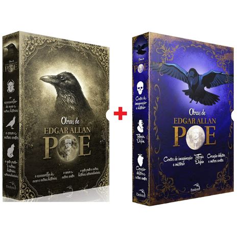 Kit Box Obras De Edgar Allan Poe 1 E 2 Escorrega O Preço