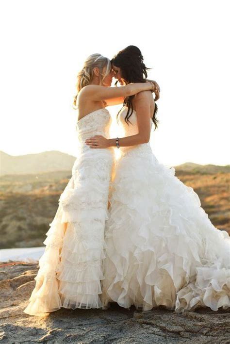 Lesbian Wedding 10 Bodas Lesbicanarias Pinterest