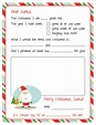 Letter to Santa – Free Printable
