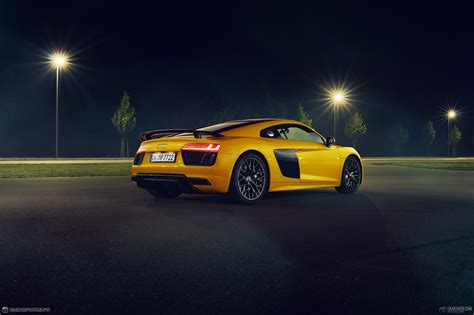 Audi R8 V10 Plus Quattro Vegas Yellow Snabshod® Photography By Daniel