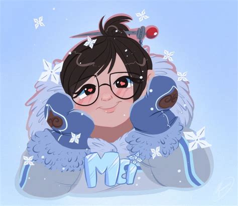A Woman Wearing Glasses And Holding Two Mittens
