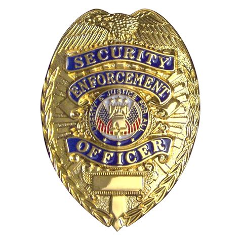 Rothco® 1916 Gold Deluxe Security Enforcement Officer Badge