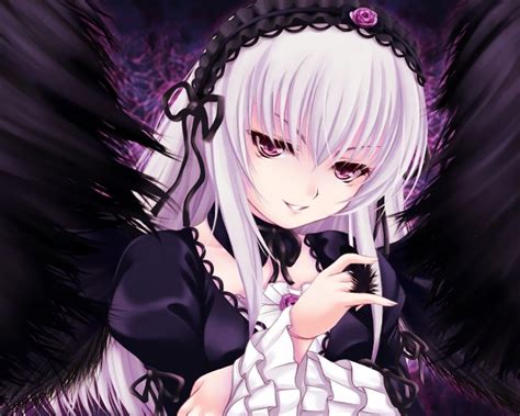 Wallpapers Gothic Anime Rozen Maiden Suigintou Girl 1280x1024 Gothic