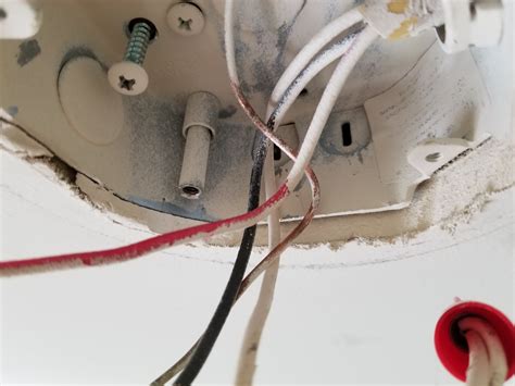 Tuck the wires and wire nuts into the junction box. Is This Eletrical Box Safe To Install A Ceiling Fan ...