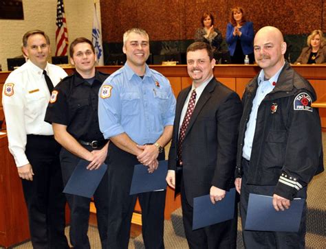 Taylor Four Honored For Saving Fellow Firefighters Life The News Herald