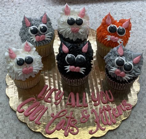 Kitty Cat Decorated Cupcakes The Pennsylvania Bakery