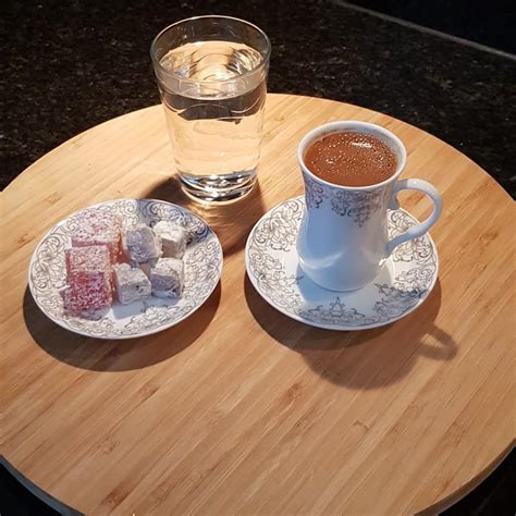 Turkse Koffie Koffietijd Turksekoffie Lekker Lokum Turkkahvesi