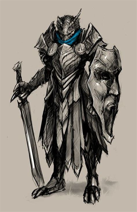 Silver Dragonborn Cleric