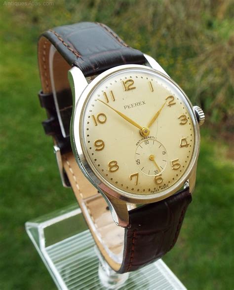 Antiques Atlas A Gents 1950s Peerex Wrist Watch As170a4041