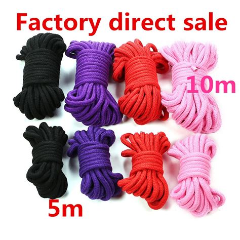 10m Thicken Sex Cotton Bondage Restraint Rope Slave Roleplay Toys For