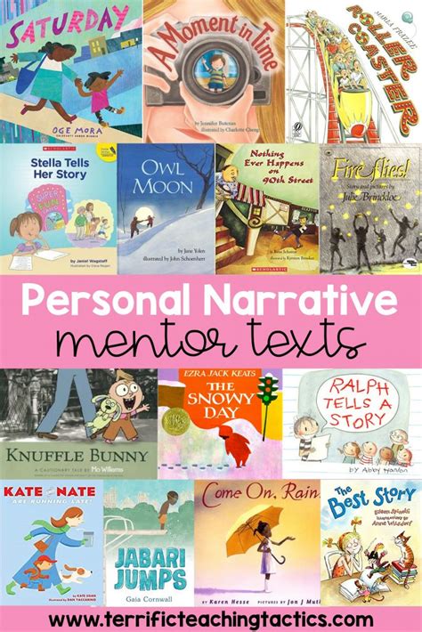 The Best Mentor Texts For Teaching Personal Narratives