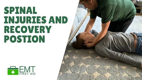 Spinal Recovery Position Adult First Aid Emt First Aid Training