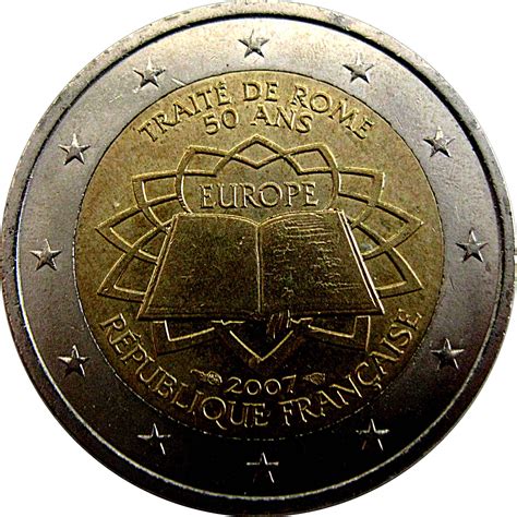 2 Euros Traité De Rome France Numista