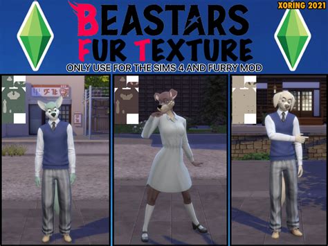 Beastars Fur Texture The Sims 4 By Xoring Fur Affinity Dot Net