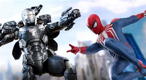 Hot Toys Unveils Marvel Ps4 Spider Man And Avengers War Machine Mark Iv