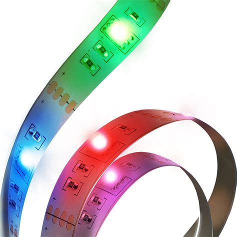 Sound Activated Multi Color Led Strip 6ft Xtreme Cables