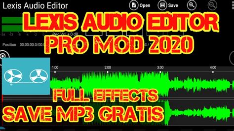 Find yourself enjoy the powerful and convenient audio editor app on your android devices, as you make uses of it to edit any of your music files and records to create interesting ringtones or unique sound effects. LEXIS AUDIO EDITOR PRO MOD APK 2020 - YouTube