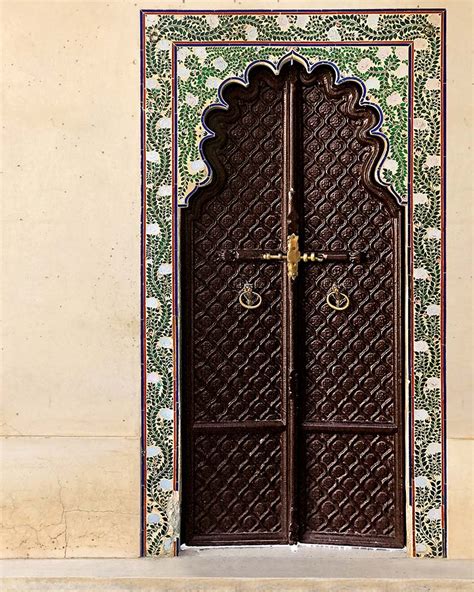 These Exquisite Antique Rajasthani Doors Come In All Hues Of The