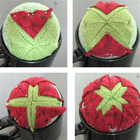 Quilted Fabric Star Christmas Ornament Pattern