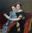 Reproducciones De Arte Del Museo | Las hermanas Zenaida y Charlotte ...