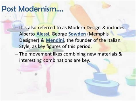 Gcse Design Movements Post Modernism