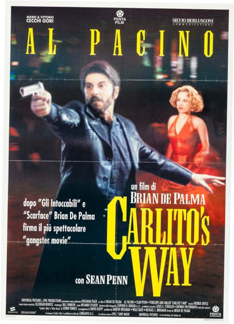 Carlitos Way Posters Carlitos Way Movie Poster 24x36 24x36 Multi