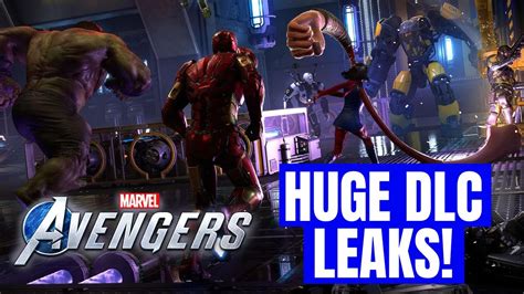 Huge Leaks For Marvels Avengers 15 Playable Characters Leak During Beta Youtube