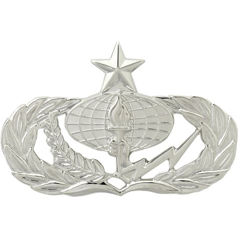 Air Force Senior Services Badge Mirror Finish Regular Size Regular