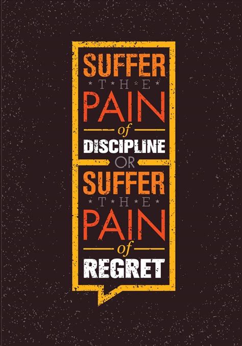 Buy 5 Ace Suffer The Pain Of Discipline Or Suffer The Pain Of Regret