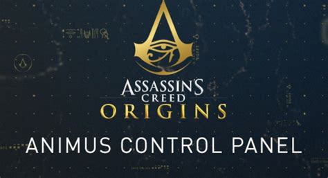 Assassin S Creed Origins Animus Control Panel Coming To Windows