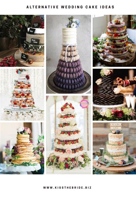 15 Alternative Wedding Cake Ideas ~ Kiss The Bride Magazine