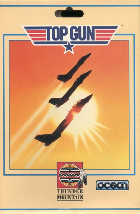 Top Gun 1987 Dos Box Cover Art Mobygames