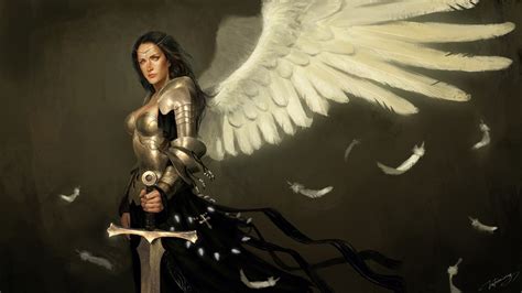 Fantasy Angel Warrior Hd Wallpaper Background Image 1920x1080