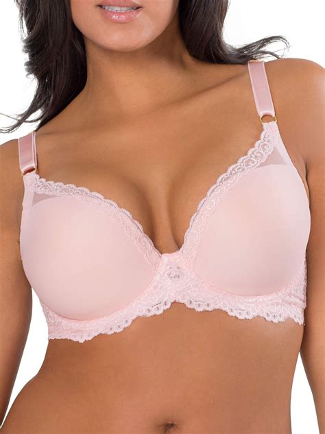 Smart And Sexy Womens Curvy Plunge Light Lined Bra With Added Support Style Sa989