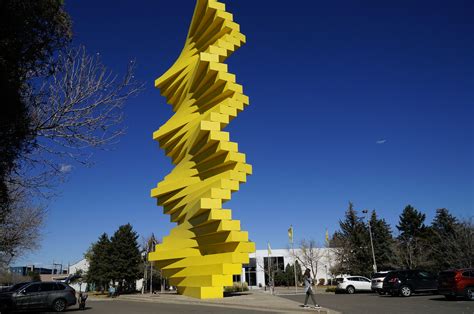 That Yellow ‘noodle Sculpture On I 25 Its Got A Back Story Worth