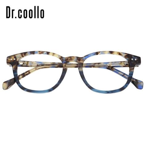 Multicolor Cool Classic Optical Prescription Glasses Leopard Spectacle Myopia Eyeglasses In Men