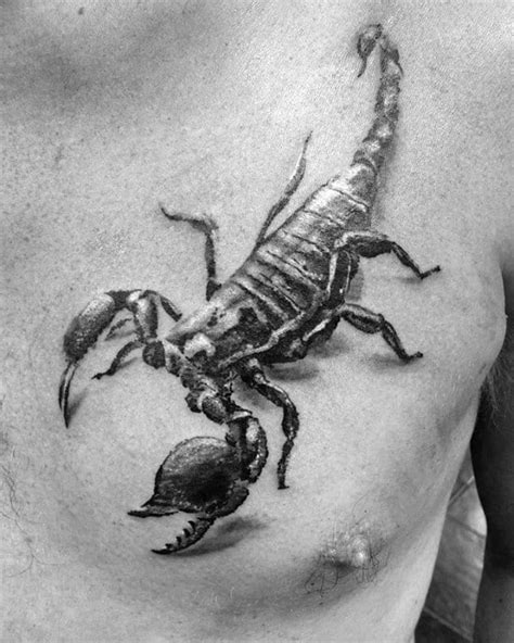 Download this premium vector about traditional scorpion tattoo flash, and discover more than 15 million professional graphic resources on freepik. 40 3D Scorpion Tattoo Designs For Men - Stinger Ink Ideas