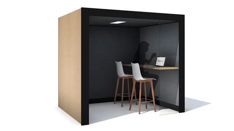Oasis Linear Team Booth Office Pods And Booths