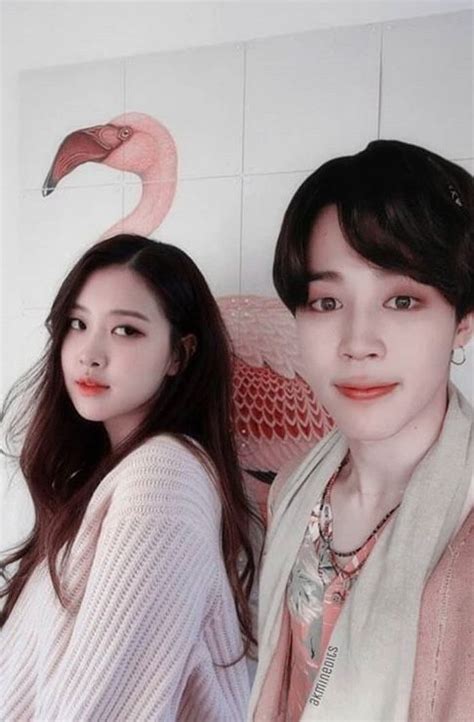 Jimin and rose have earned more success after their recent songs, 'dynamite', and 'ice cream'. #jirose #jimin #rose | Jimin, Jimim, Jimin bts