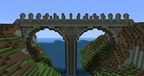 The Archadius Bridge In A Server Minecraft Project