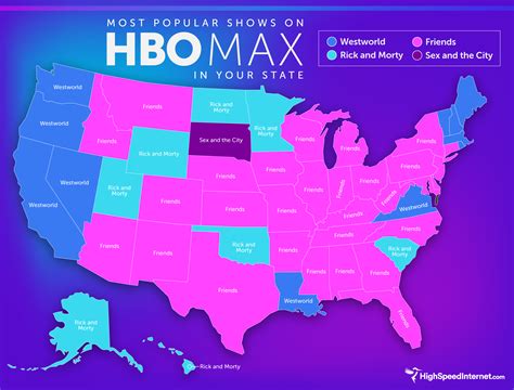 This Map Highlights Each States Favorite Hbo Max Show