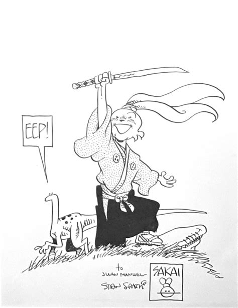 Stan Sakai Usagi Yojimbo In Juan Manuel Vs Specialty Pieces Comic