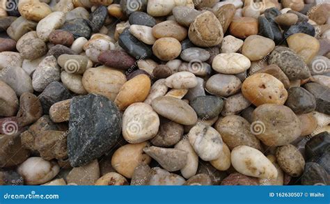 A Close Up Of A Pile Of Pebbles Stock Image Image Of Pile Still